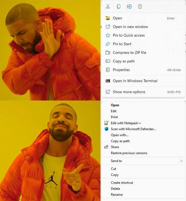 วิธี Restore เมนูคลิกขวาแบบเก่ากลับมาบน Windows 11